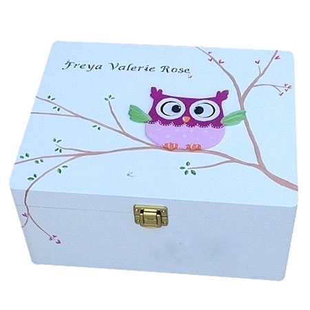 Owl Keepsake Box