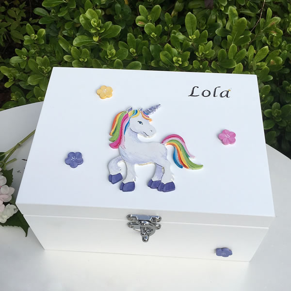 Unicorn Keepsake Box