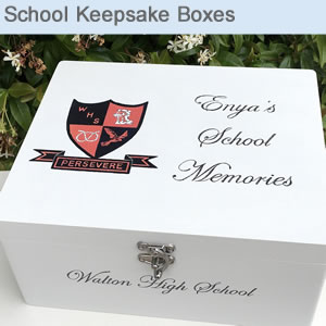 School Keepsake Boxes