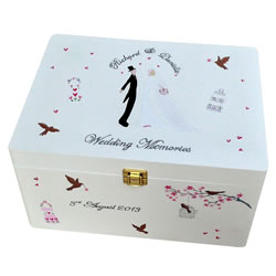 Tailor Made Wedding Keepsake Box