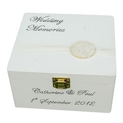 Medium Wedding Keepsake Box