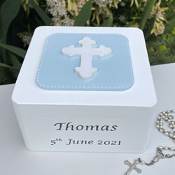 First Holy Communion Cross
Trinket Box